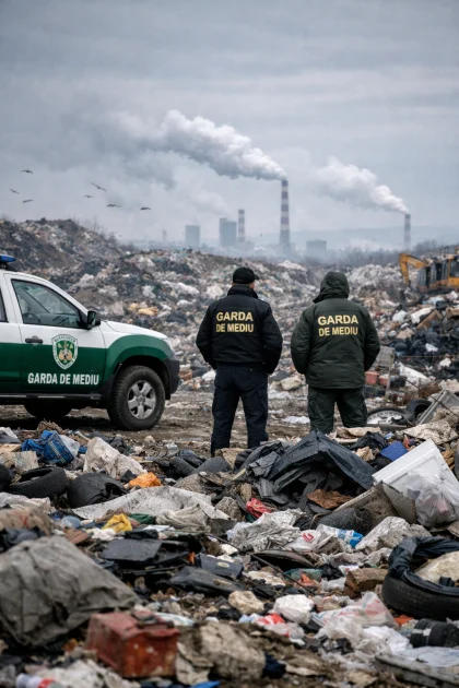 Peste 2 milioane de tone de deșeuri „pierdute” în raportări: ce spune Garda de Mediu despre traseul lor