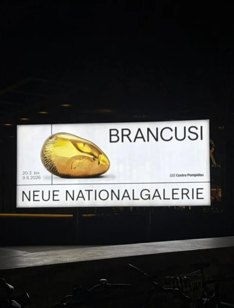 Cea mai mare expoziție Brâncuși din Europa, deschisă la Berlin. Nicușor Dan: „O recunoaștere a valorii noastre”