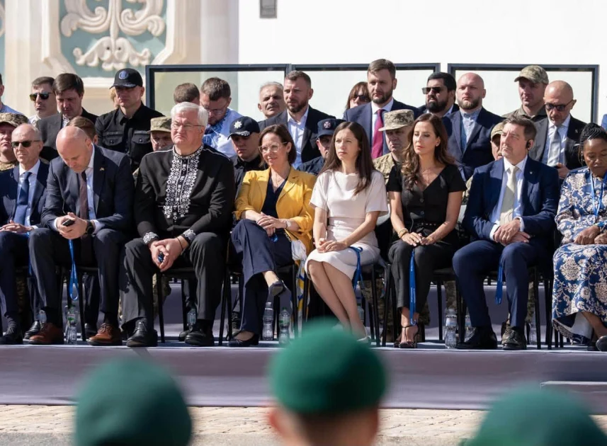 Mirabela Grădinaru, la Kiev de Ziua Independenței Ucrainei: a reprezentat România la invitația Olenei Zelenska