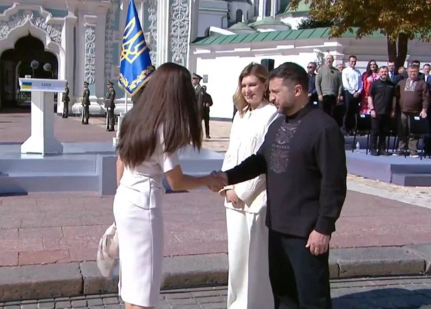 Mirabela Grădinaru, la Kiev de Ziua Independenței Ucrainei: a reprezentat România la invitația Olenei Zelenska