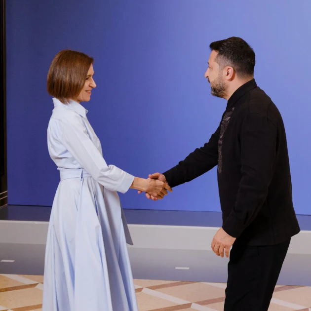 Maia Sandu i-a invitat pe Nicușor Dan și Volodimir Zelenski la manifestările de 35 de ani de independență, la Chișinău