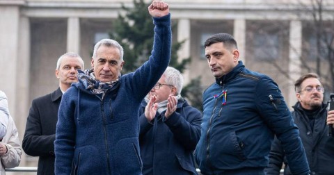 George Simion, despre posibilitatea ca AUR să-l propună pe Călin Georgescu premier: „Dacă vom avea ocazia și ține de noi, da”