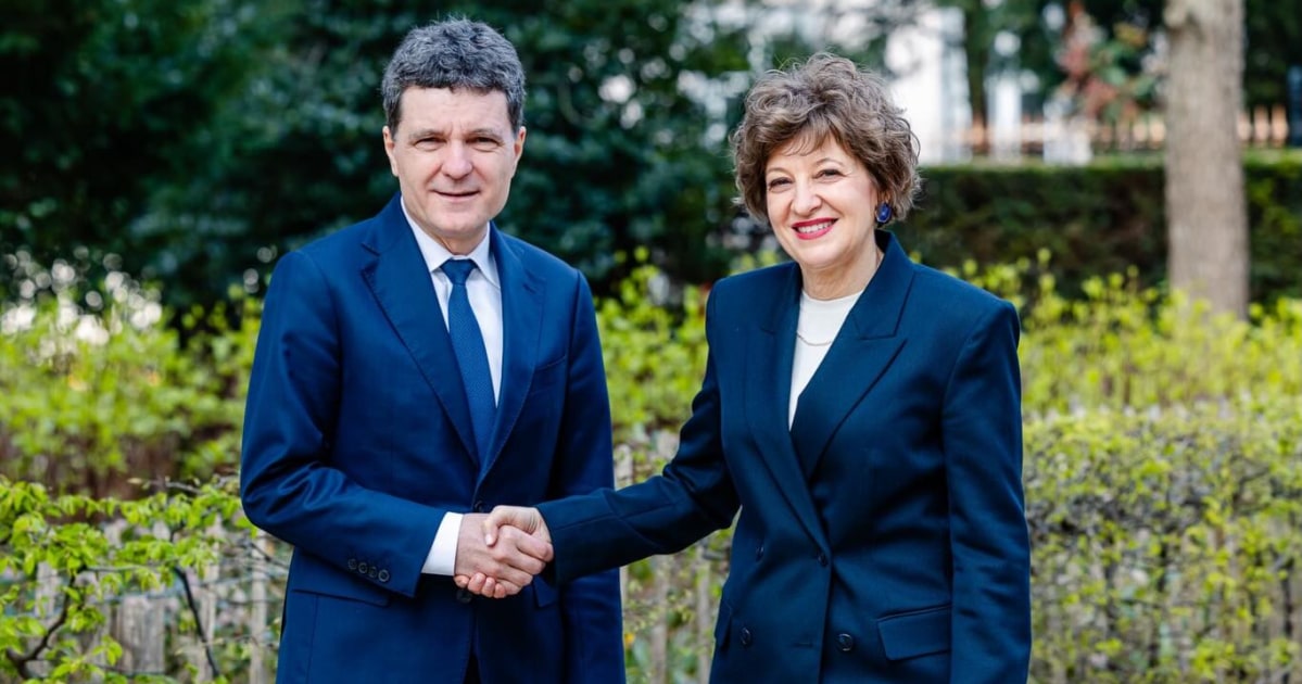 Nicușor Dan, după discuția cu Oana Gheorghiu la Bruxelles: „Reforma companiilor de stat nu mai poate fi amânată”