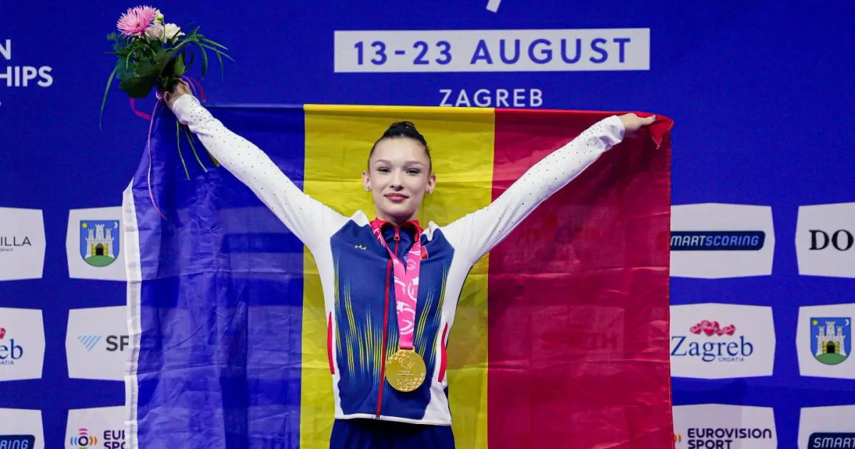 Aniela Tudor, aur european la sărituri (junioare), la Zagreb. România a avut o singură finalistă pe aparate