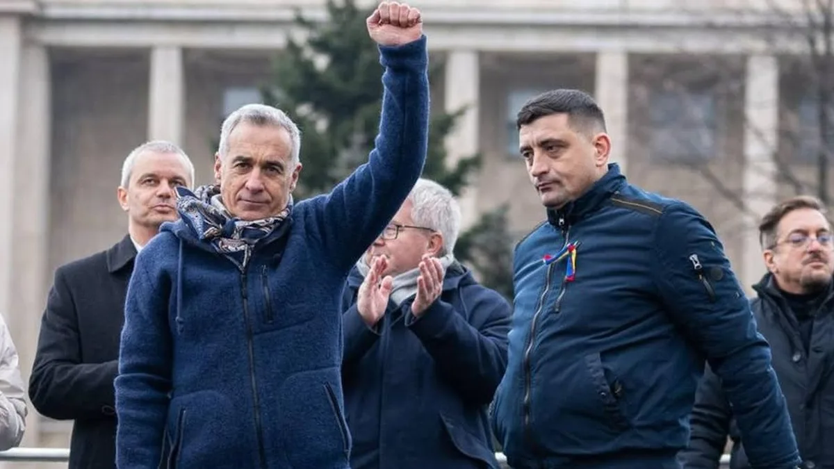 Proteste pentru Georgescu la Arestul Central. Simion cere mobilizare în Franța și SUA