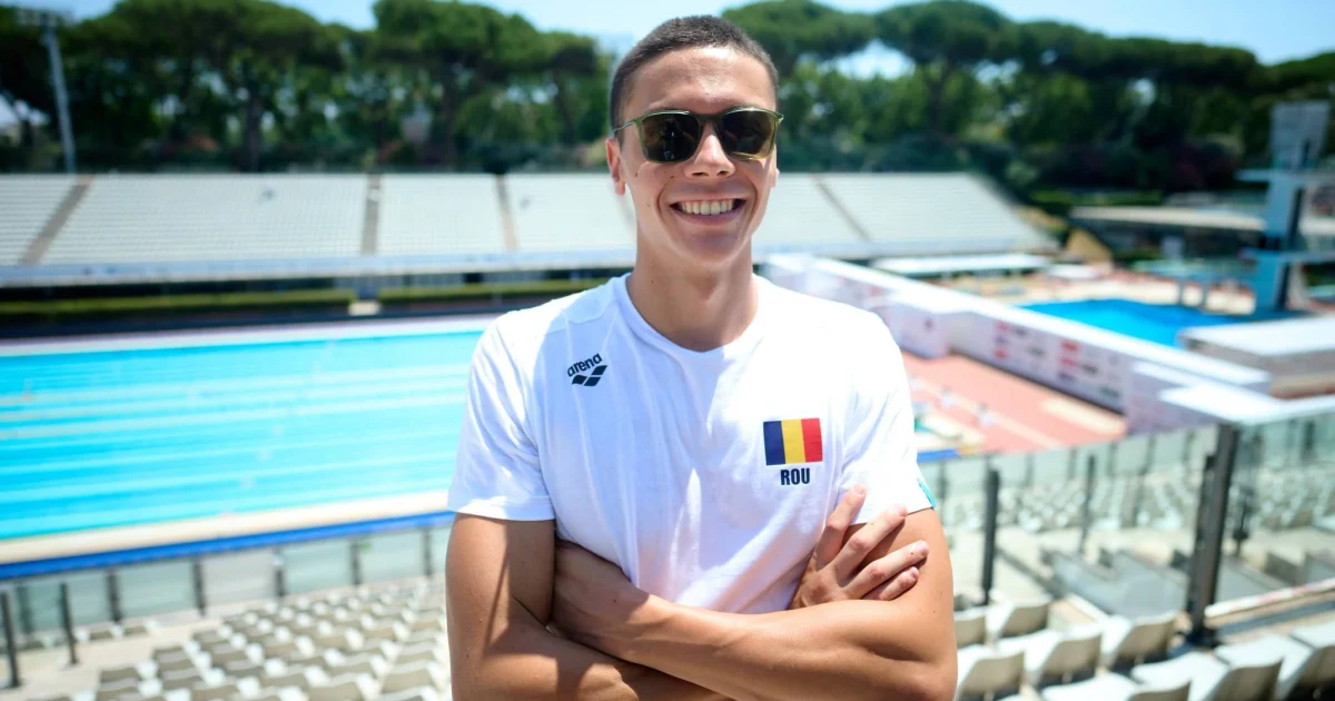 David Popovici, despre comparația din Italia: „al doilea român din Roma”, după Cristian Chivu
