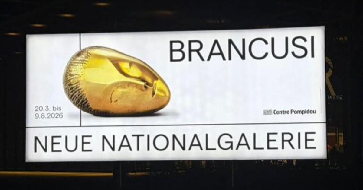 Cea mai mare expoziție Brâncuși din Europa, deschisă la Berlin. Nicușor Dan: „O recunoaștere a valorii noastre”