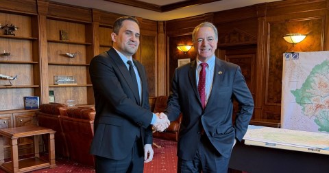 Ciprian Șerban, întrevedere cu ambasadorul SUA Darryl Nirenberg: investiții americane și rolul Portului Constanța